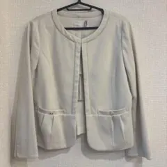 any SiS ジャケット ベージュ L 入学式 卒園式 セレモニー 美品