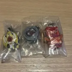 仮面ライダー めじるしアクセサリー4 ガチャガチャ 3個セット