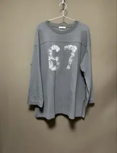 ジャーナルスタンダード レリューム ナンバリングロングTシャツ