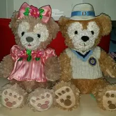 ダッフィー&シェリーメイ。サイズSS 。