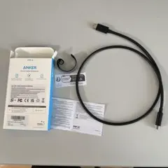 Anker USB-C Thunderbolt4 100Wケーブル0.7m