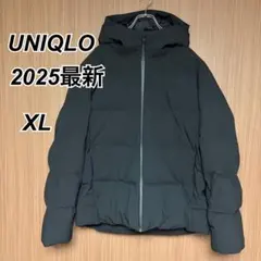 未使用級 UNIQLO シームレスダウンパーカ 黒 XL 2025年 最新