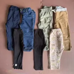 キッズ服 ボトムス ズボン　7点セット 90 95cm