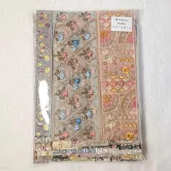 【福袋/まとめ売り】インド刺繍リボン 50cm×30本