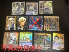 【写真2枚目あり】名探偵コナンカード 安室透＆降谷零 MR SR等 23枚セット