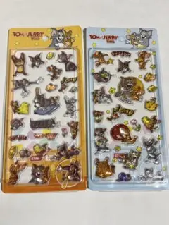 ぷくっと硬い3D立体シール☆2枚セット