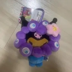 新品袋入！万博 ミャクミャク クロミちゃん カラビナ付き キーホルダー