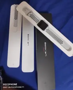 Applewatchseries3ナイキ+シルバー42mmGPS+セルラーモデル