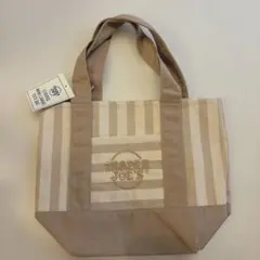 TRADER JOE'S トレジョ 2026年6月限定 ストライプミニトート - メルカリ