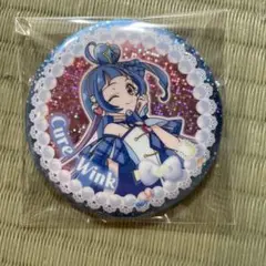 キミとアイドルプリキュア　BIGホログラム缶バッチ 　キュアウィンク 缶バッジ