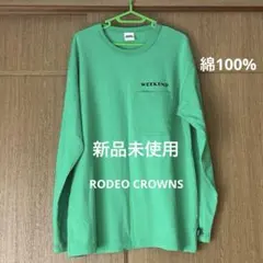 【新品未使用】RODEO CROWNS 綿100%Tシャツ