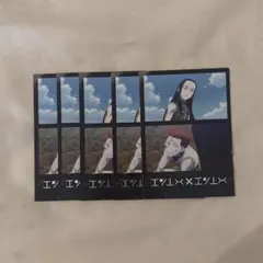 ハンターハンター　HUNTER×HUNTER ヒソカ　イルミ　ポラロイド　カード