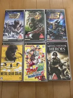 PSPゲーム6本セット