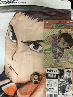 ハイキュー！！烏野高校　東峰旭　3点セット