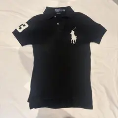 Polo by Ralph Lauren ビックポニー ブラックポロシャツ S