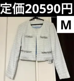 【RESEXXY】新品タグ付き✨Mサイズ　ビジューツイードJKのサムネイル