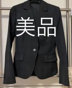 【美品】スーツカンパニー　ダークグレー パンツスーツ上下