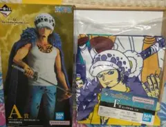 ワンピース１番くじ　A賞　トラファルガー・ローフィギュア　F　ビッグタオル
