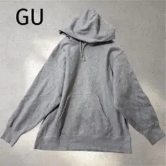 ＊GU＊ジーユー【L】メンズヘビーウェイトスウェットパーカ