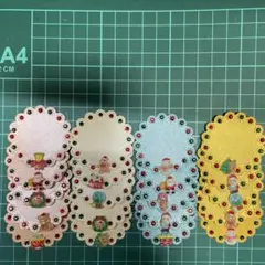 メッセージカード【ミニクリスマスカード】ペーパークラフト/寄せ書き