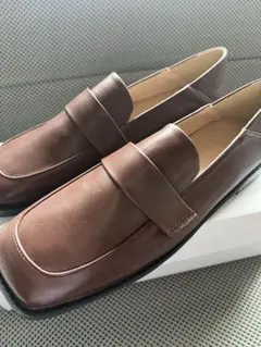 【美品】ブラウン ローファー