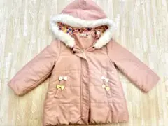 ピンク フード付きジャケット 100㎝