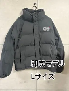 90 Logo Rich Puffer Jacket size BK Lサイズ
