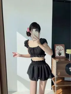 RiLi】ボリュームフリル2way水着 - メルカリ
