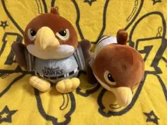 ホークス 鷹ぬいぐるみ FDH 3等 小 タカ ハーネス ダイエー セット