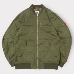 Timberland ジャンパー　カーキ　アメカジ　MA-1 Lサイズのサムネイル
