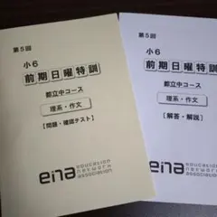 2026年最新】ena テキスト 小5の人気アイテム - メルカリ