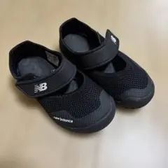 【美品】New Balance ブラック サンダル　16cm