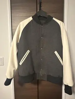 UNIQLO ユニクロ スタジャン ブルゾン 中綿 キルティング グレー