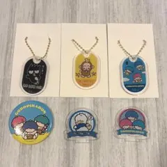 サンリオ 缶バッジ アクリルスタンド キーホルダー まとめ売り