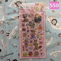 海外限定！！ズートピア公式シール　立体シール