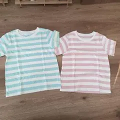 無印良品 キッズ Tシャツ 2枚セット 110cm