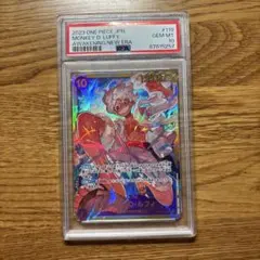 PSA10】ワンピースカード エネル SR-SPC 和柄SP OP05-100 - メルカリ