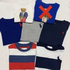 ポロベア Tシャツ 85～90cm 6点セット