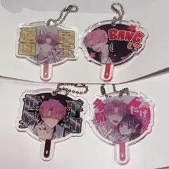 多聞くん今どっち！？ うちわ型アクキー 福原多聞 ジメ原 - メルカリ