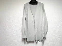 2回着美品！INDIVI カーディガン サイズ38 ライトググリーン