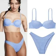 新作【 Victoria's Secret 水着上下ペア 】プッシュアップビキニ