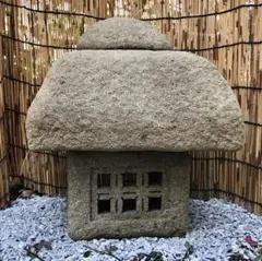 【天然自然石・石灯篭・坪庭灯篭・前庭灯篭】庭石オブジェ置物箱庭ガーデニング造園 天然石・岬灯篭・箱庭坪庭石灯篭・茶庭灯篭】庭石オブジェ置物