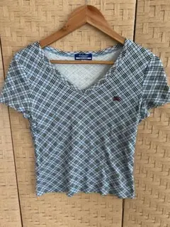 BURBERRY バーバリー　ノバチェック　半袖カットソー　Mサイズ