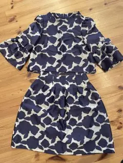 M's GRACY 花柄セットアップトップス➕スカート　38