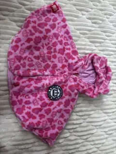 【美品】BABYDOLL ピンクヒョウ柄ポンチョ