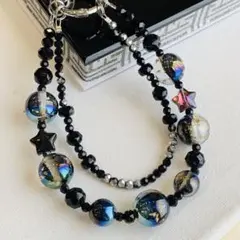 Czech Glass チェコガラス オパール ヴィンテージ 5連 ブレスレット 