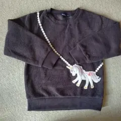ムージョンジョン ユニコーン刺繍 トレーナー