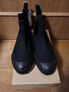 未使用 MHL. CHELSEA BOOT ブラック サイドゴア スニーカー