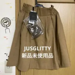 JUSGLITTY スカート　膝丈