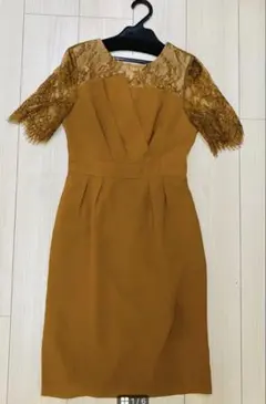 新品値札付き✨ROYAL PARTY ワンピース マスタード